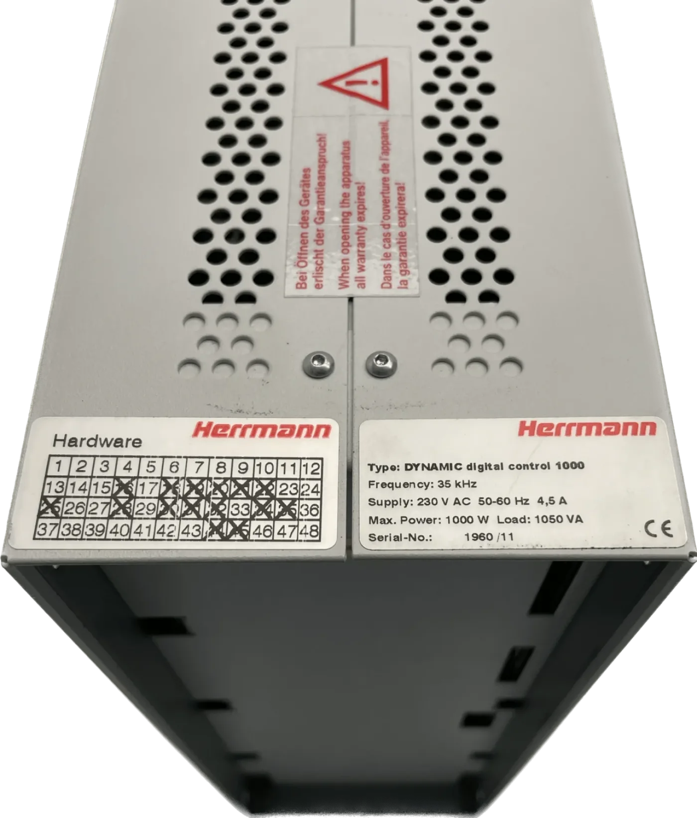 Herrmann Dynamic digial control 1000 - 1