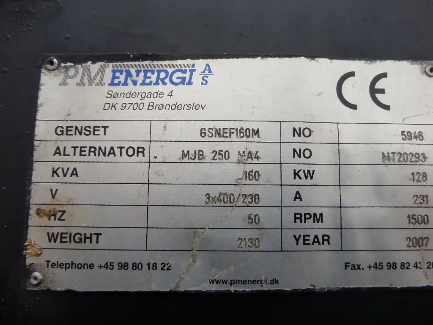 PM energie GSNEF160M - 8