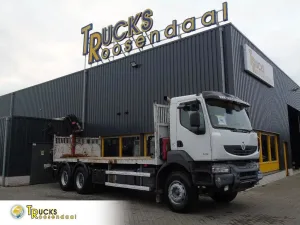 Renault Kerax 460DXI + HIAB 166 HIDUO 3 X EXT. + 6X4 + EURO 5 + REMOTE