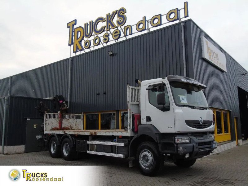 Renault Kerax 460DXI + HIAB 166 HIDUO 3 X EXT. + 6X4 + EURO 5 + REMOTE