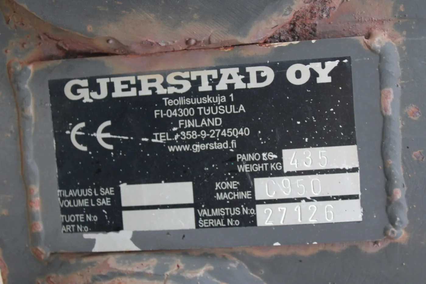 Gjerstad C950 - 2