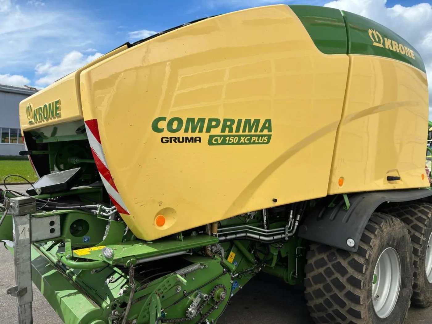 Rundballenpresse Krone COMPRIMA CV 150 XC + - 7