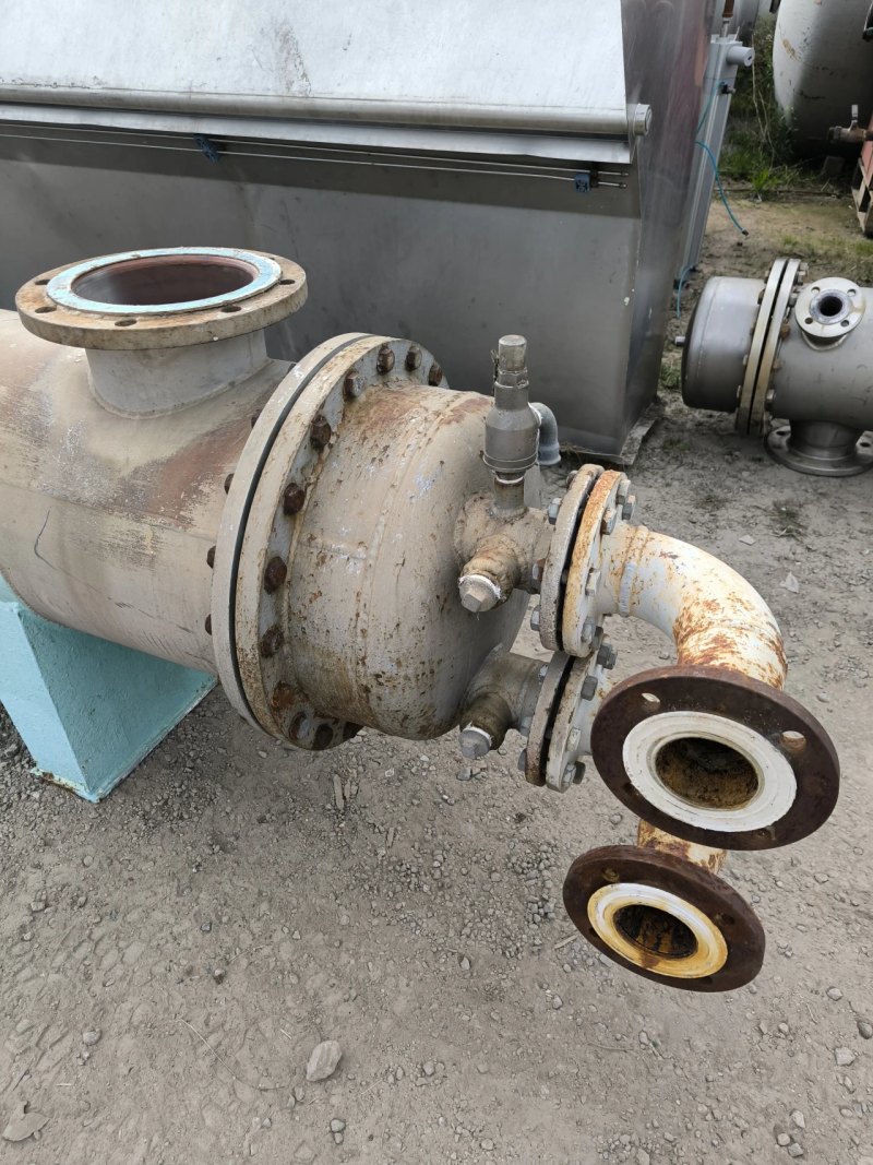 TUBULAR HEAT EXCHANGER STAINLESS STEEL 11.5 M² AGUILAR Y SALAS
