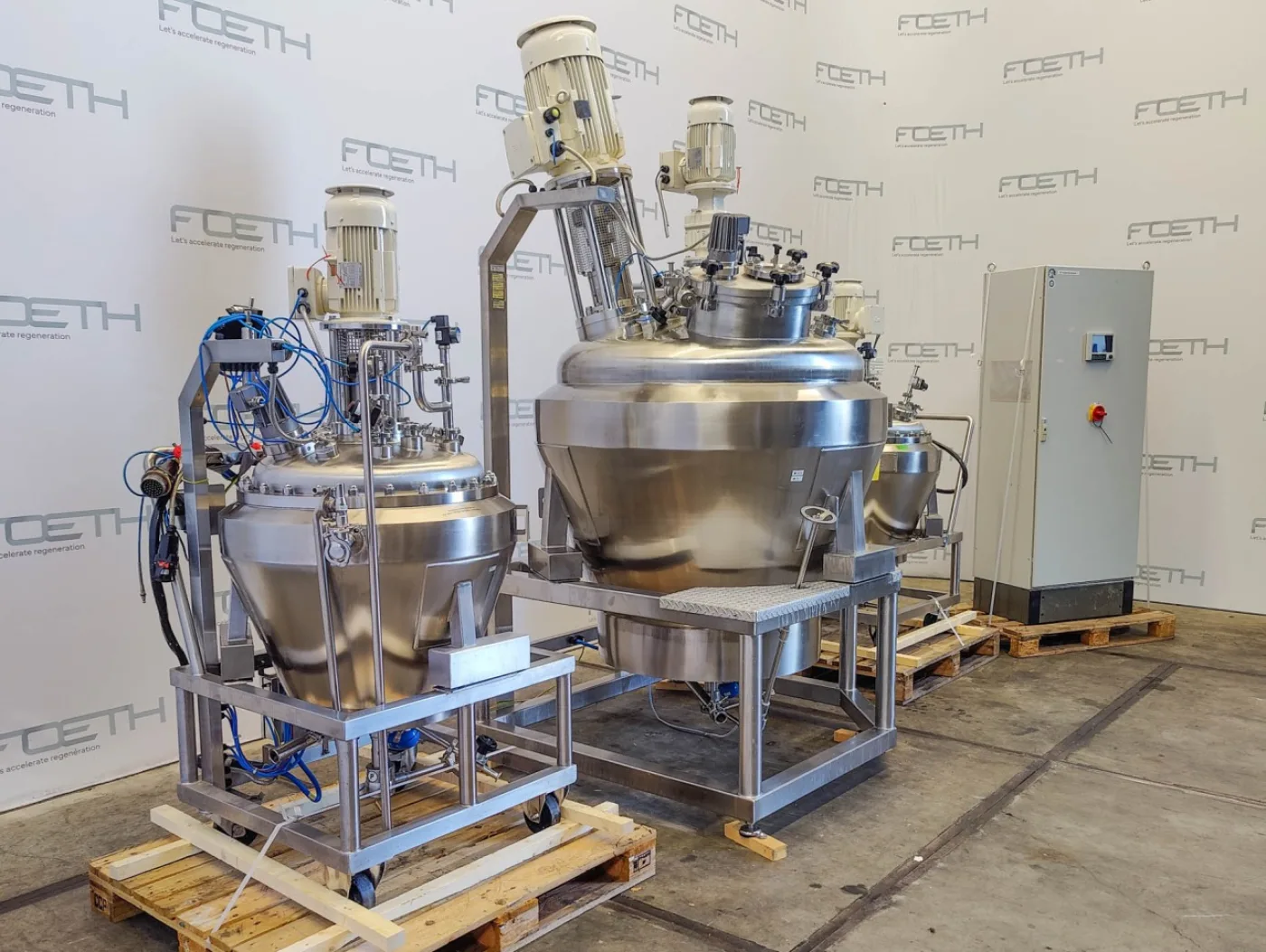 Jentec 720 Ltr. & 100 Ltr. - Verarbeitung vessel - 6