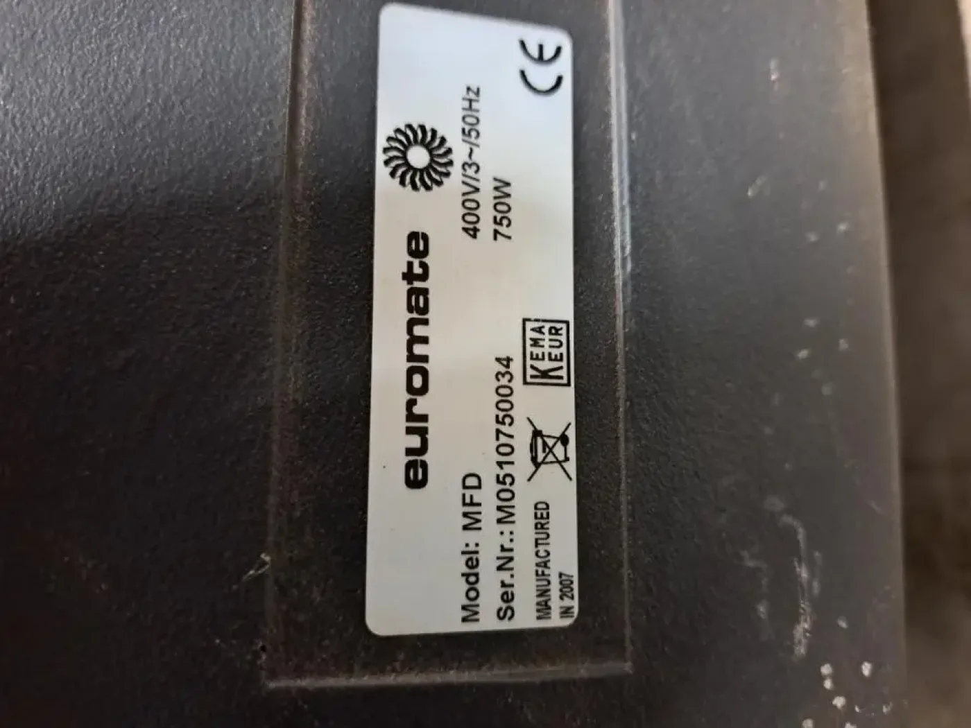 MOBIL EUROMATE MFD FLEX 3 VACUUM CLEANER - 3