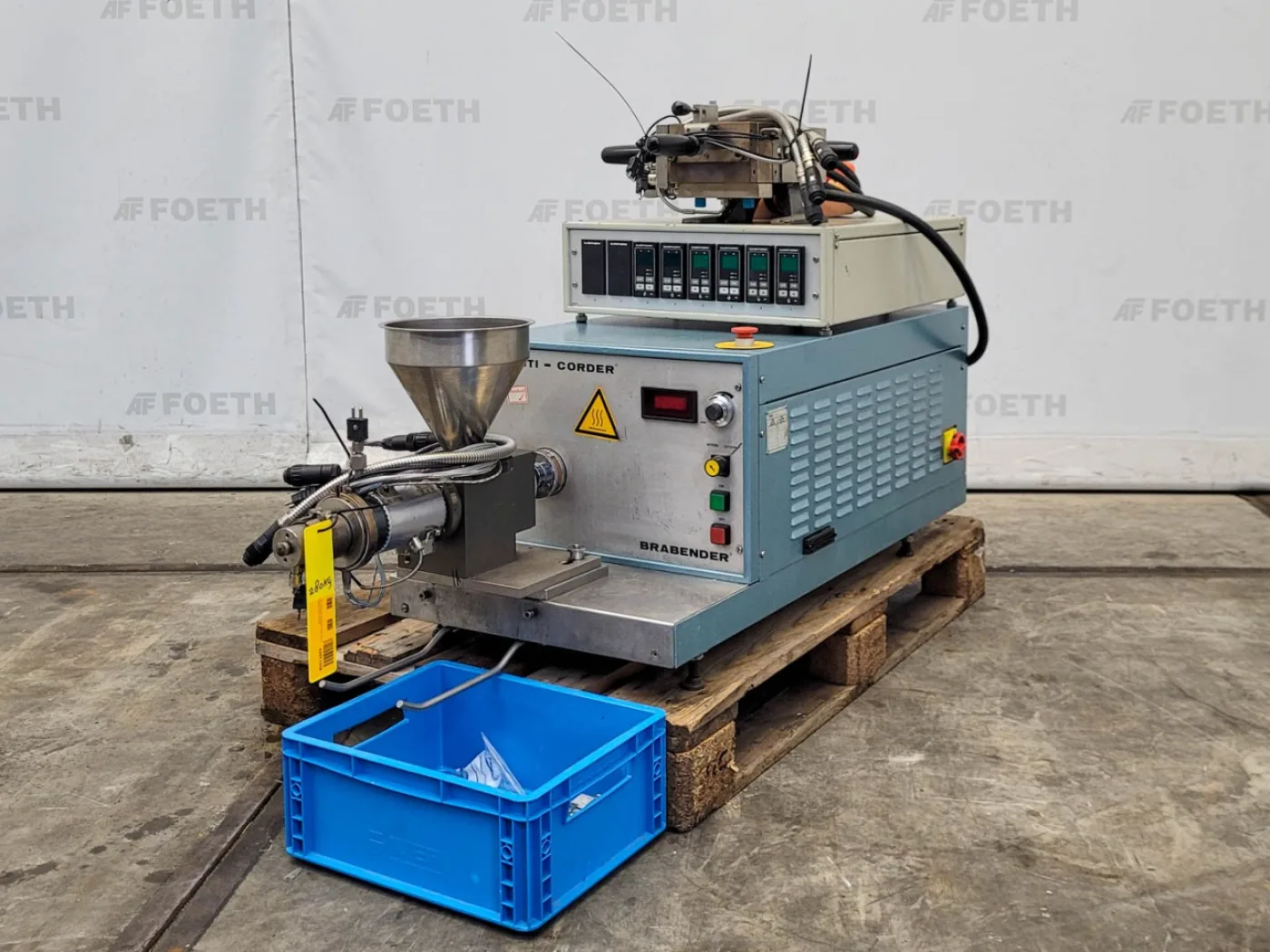 Brabender Plasti-Corder PL2000, Eurotherm Type 808 - Viscosity test machine - 3