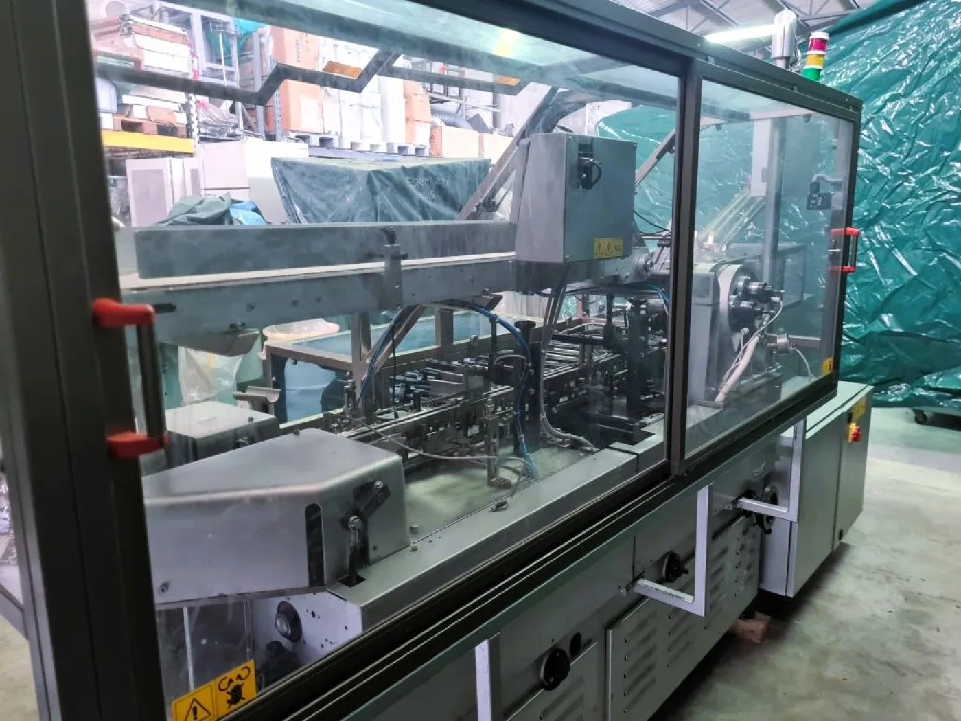 ASTUCCIATRICE ORIZZONTALE A MOVIMENTO CONTINUO – ATMA (CAM) – MOD. HF77 - 6