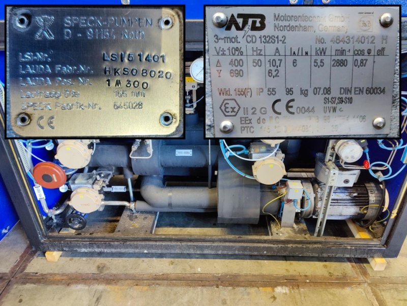 Lauda TR400 HHKT-EX - Temperature control unit