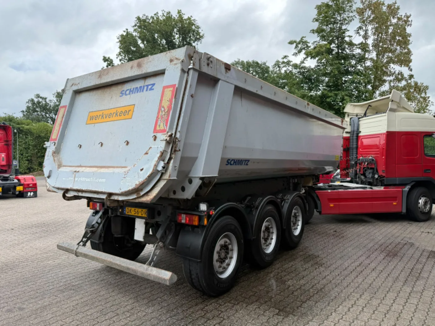 Schmitz Cargobull SKI 24 7.2 27 m³ Hardox Steel SAF Disc Brakes NL Trailer APK/TÜV 06-2027 - 3