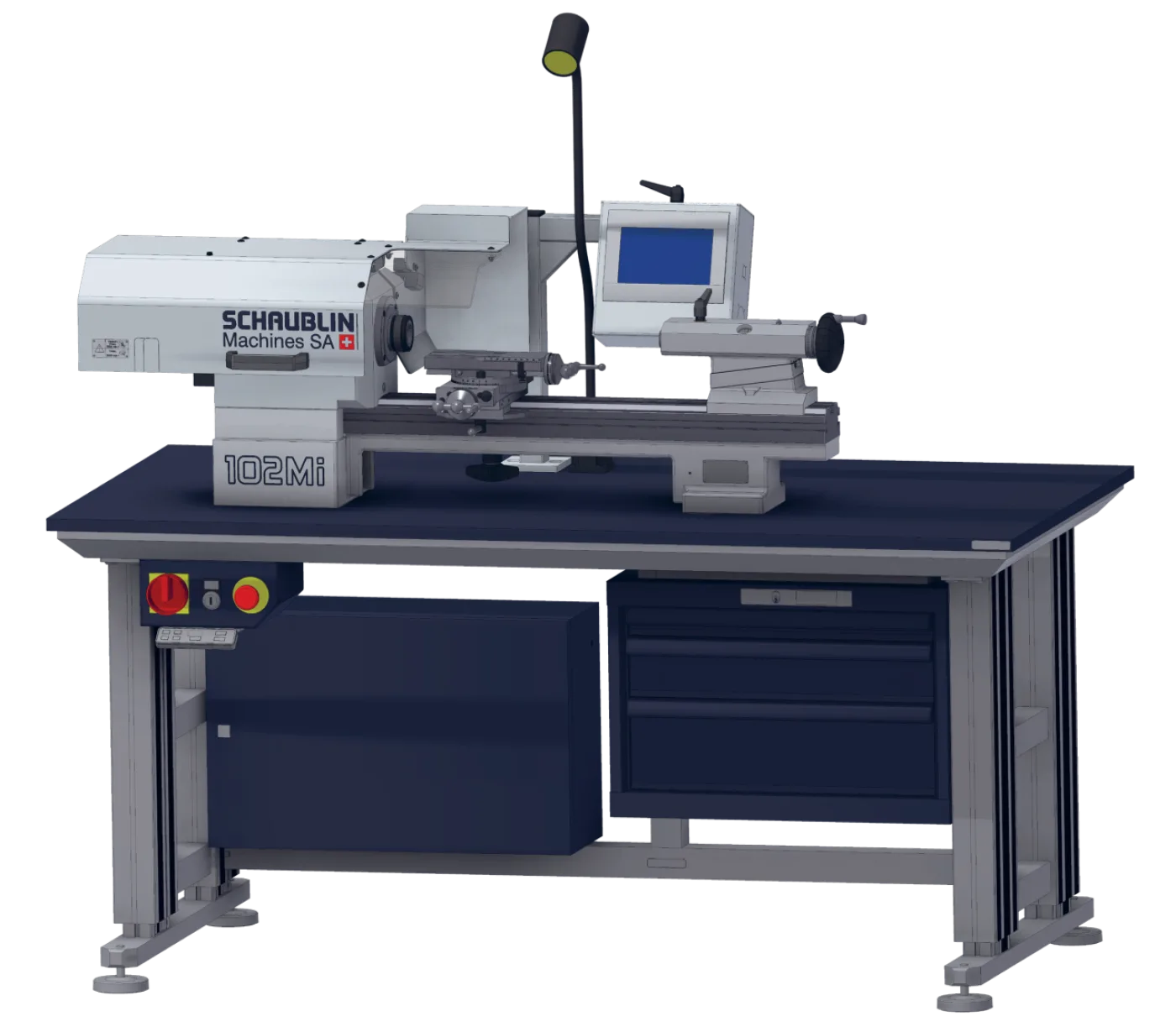 HIGH PRECISION LATHE “SCHAUBLIN” 102Mi-CF W20 BENCH - 1