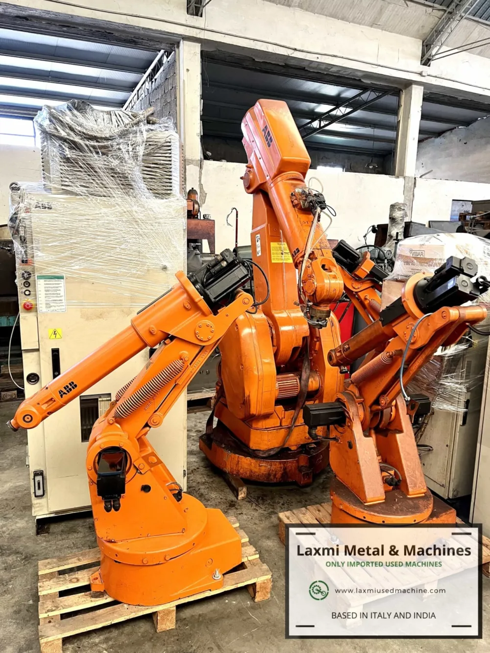 ROBOTIC ARM, ABB - IRB 3000 S3 - Laxmi Metal & Machines, Rohtak