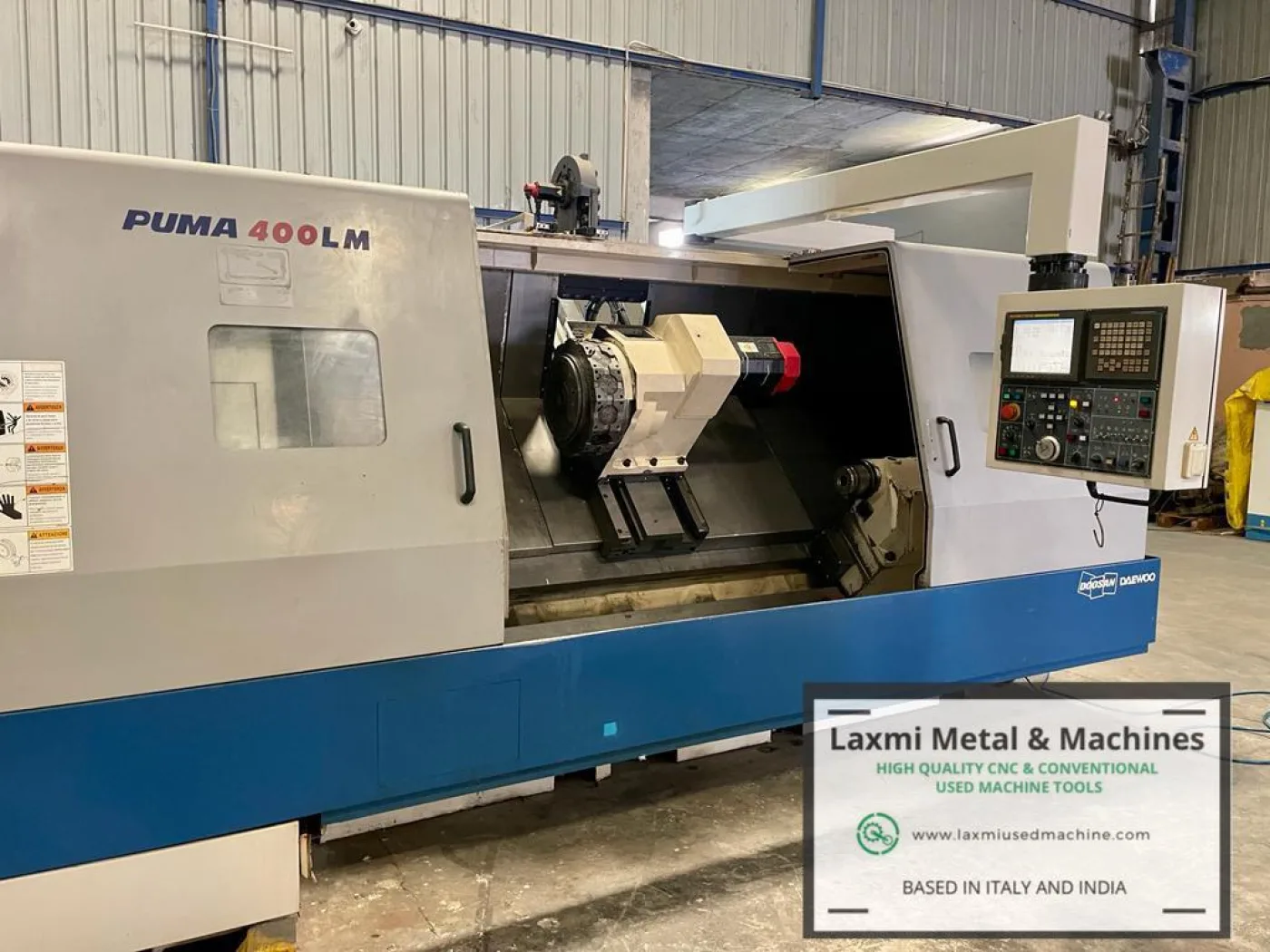 CNC LATHE, DOOSAN - PUMA 400 LMB - Laxmi Metal & Machines, Rohtak - 1