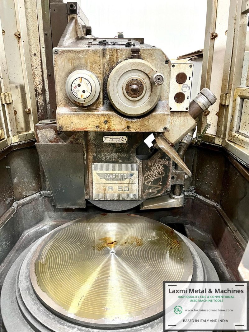 HORIZONTAL SPINDLE ROTARY SURFACE GRINDER, FAVRETTO - TR 50 - Laxmi Metal & Machines, Rohtak