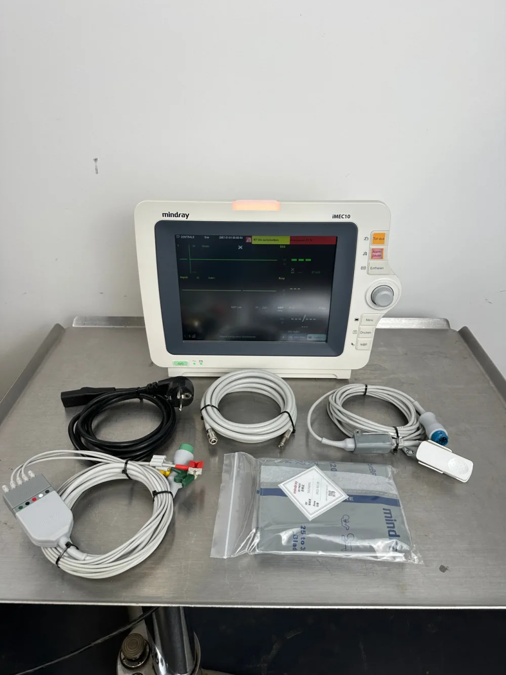 Mindray IMEC 10 Patientenmonitor inkl. Zubehör