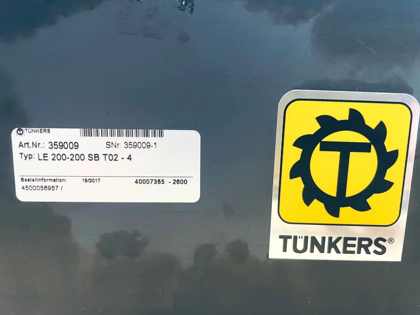 Tünkers Pneumatische Lineareinheit LE200-200 SB T02-4 - 8