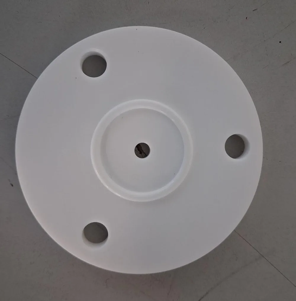 Normag Blindflansch aus PTFE (weiß) für DN 25 PF-Verbindungssysteme Artikelnummer A1402807-ME435