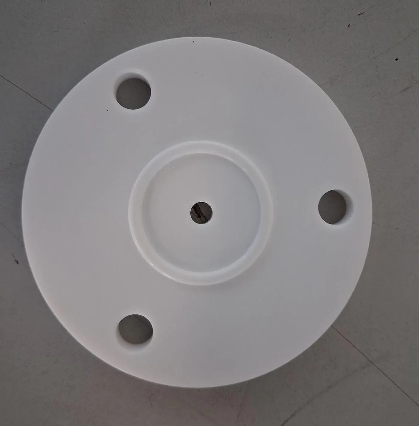 Normag Blindflansch aus PTFE (weiß) für DN 25 PF-Verbindungssysteme Artikelnummer A1402807-ME435 - 1