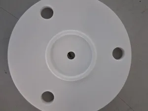 Normag Blindflansch aus PTFE (weiß) für DN 25 PF-Verbindungssysteme Artikelnummer A1402807-ME435