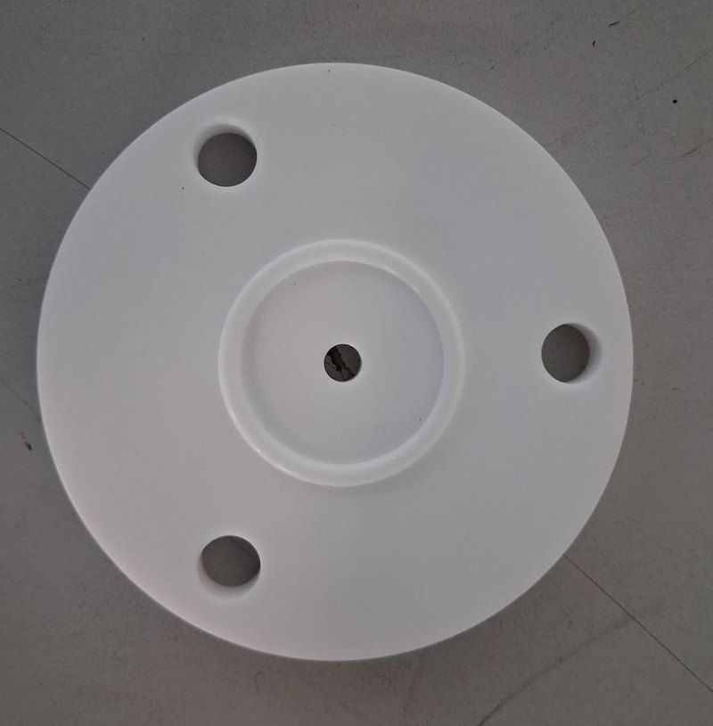 Normag Blindflansch aus PTFE (weiß) für DN 25 PF-Verbindungssysteme Artikelnummer A1402807-ME435