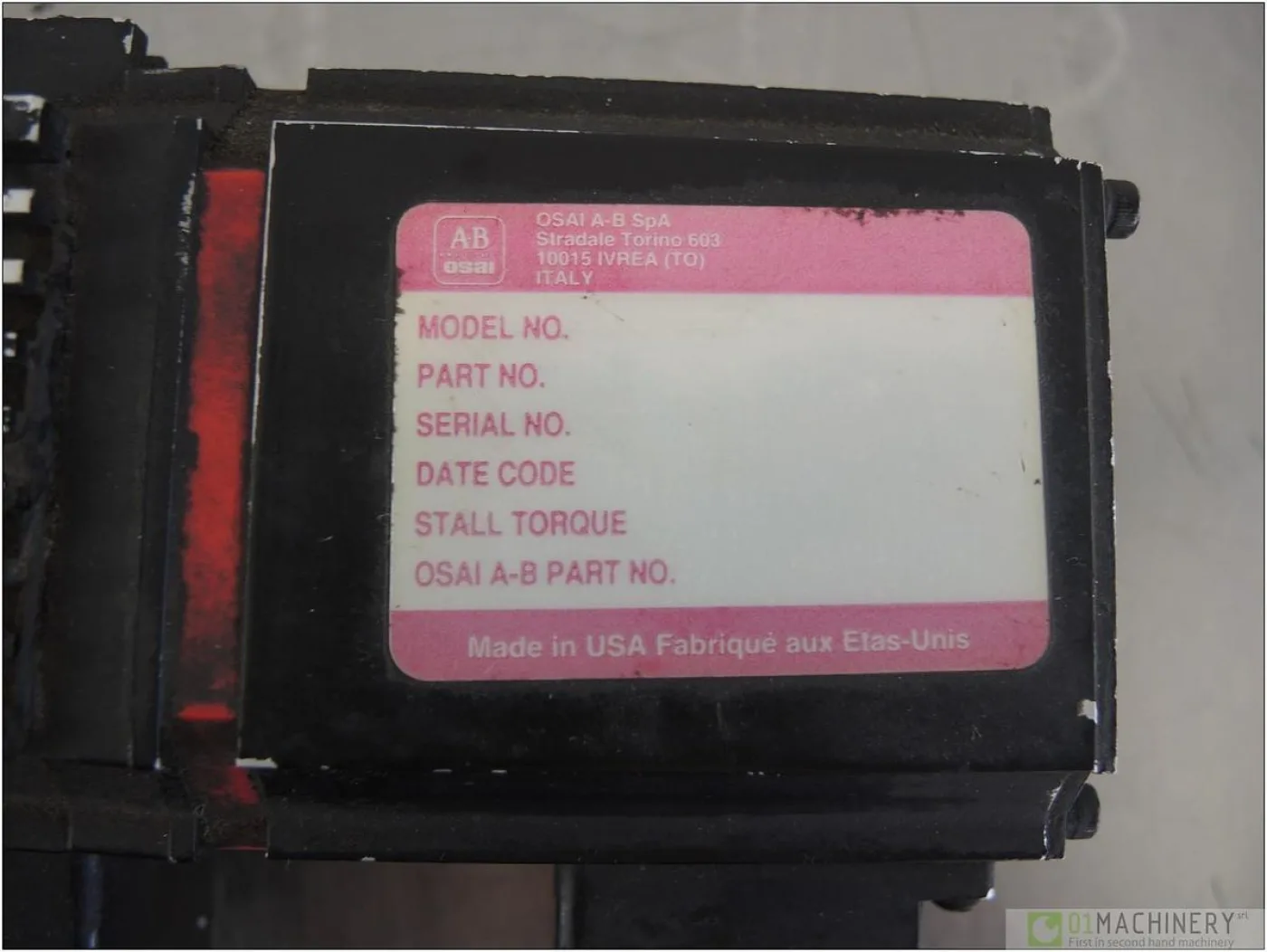 2010 OSAI/ALLEN BRADLEY SS S3016 AI1524 - 6