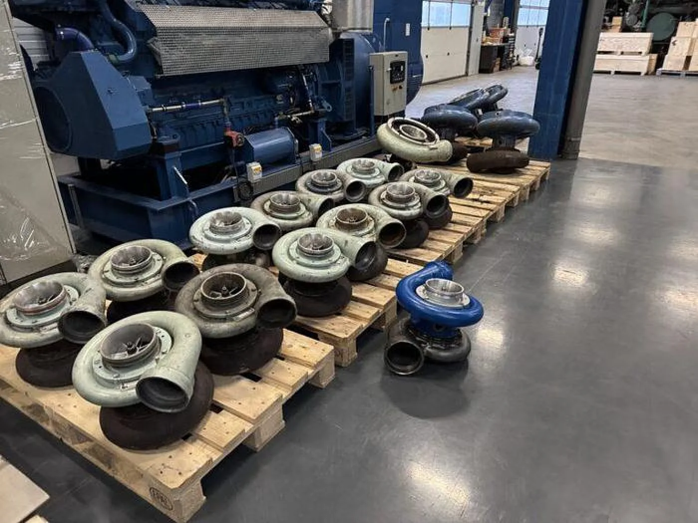 MTU ZR 170/038 TURBOCHARGERS - 1