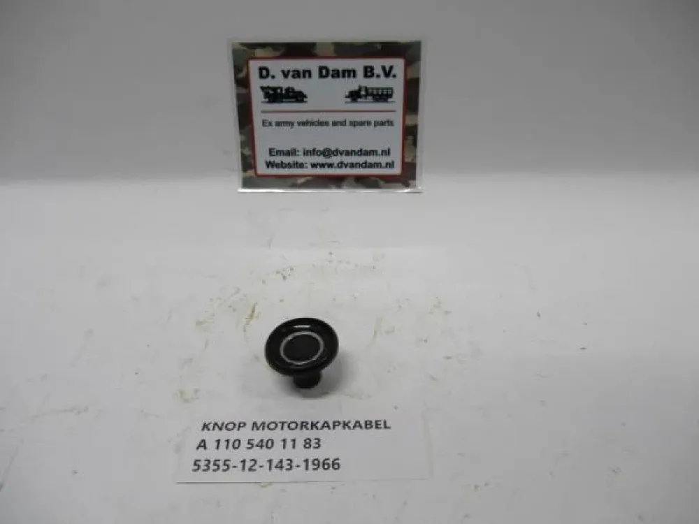 Knop motorkapkabel
