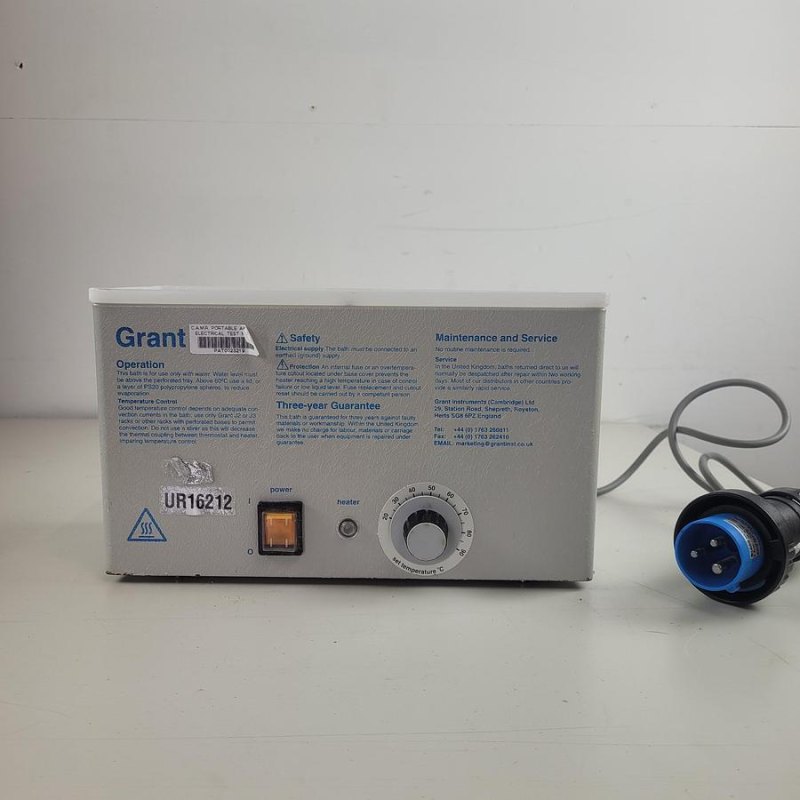 Grant Instruments JB2 Unstirred water bath no lid