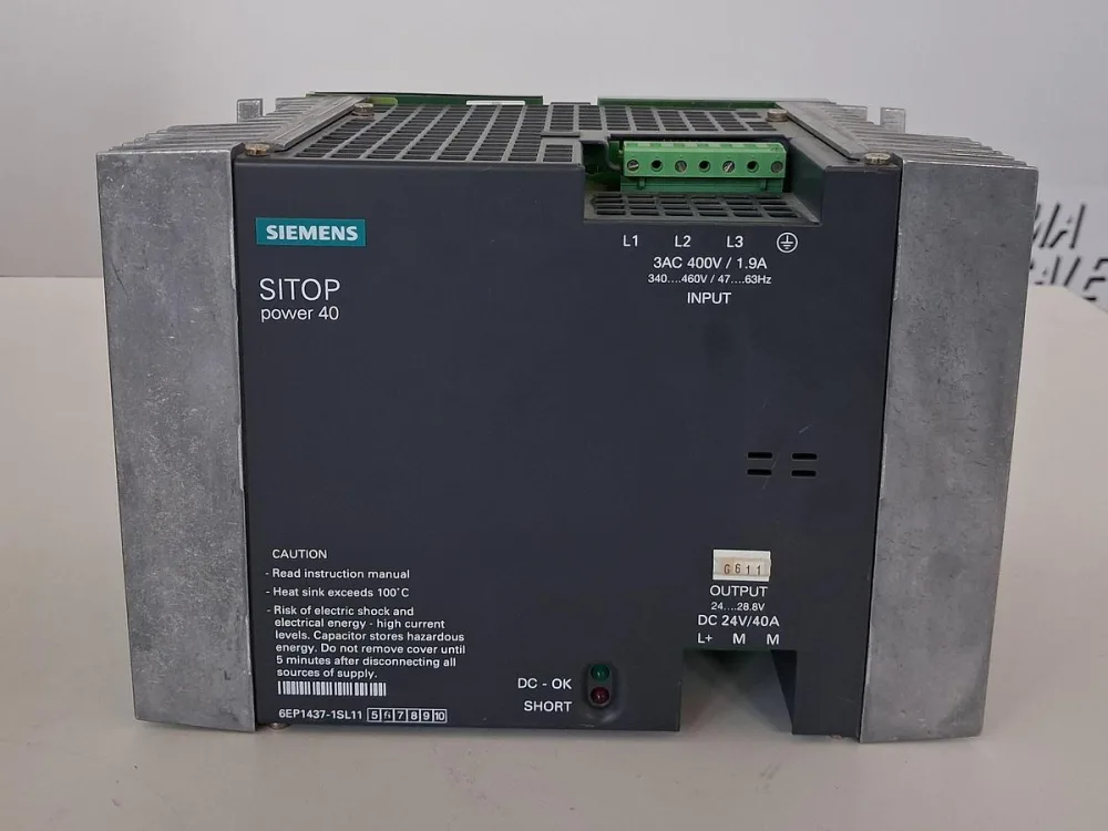 Siemens SITOP Power 40 Stromversorgung 6EP1437-1SL11
