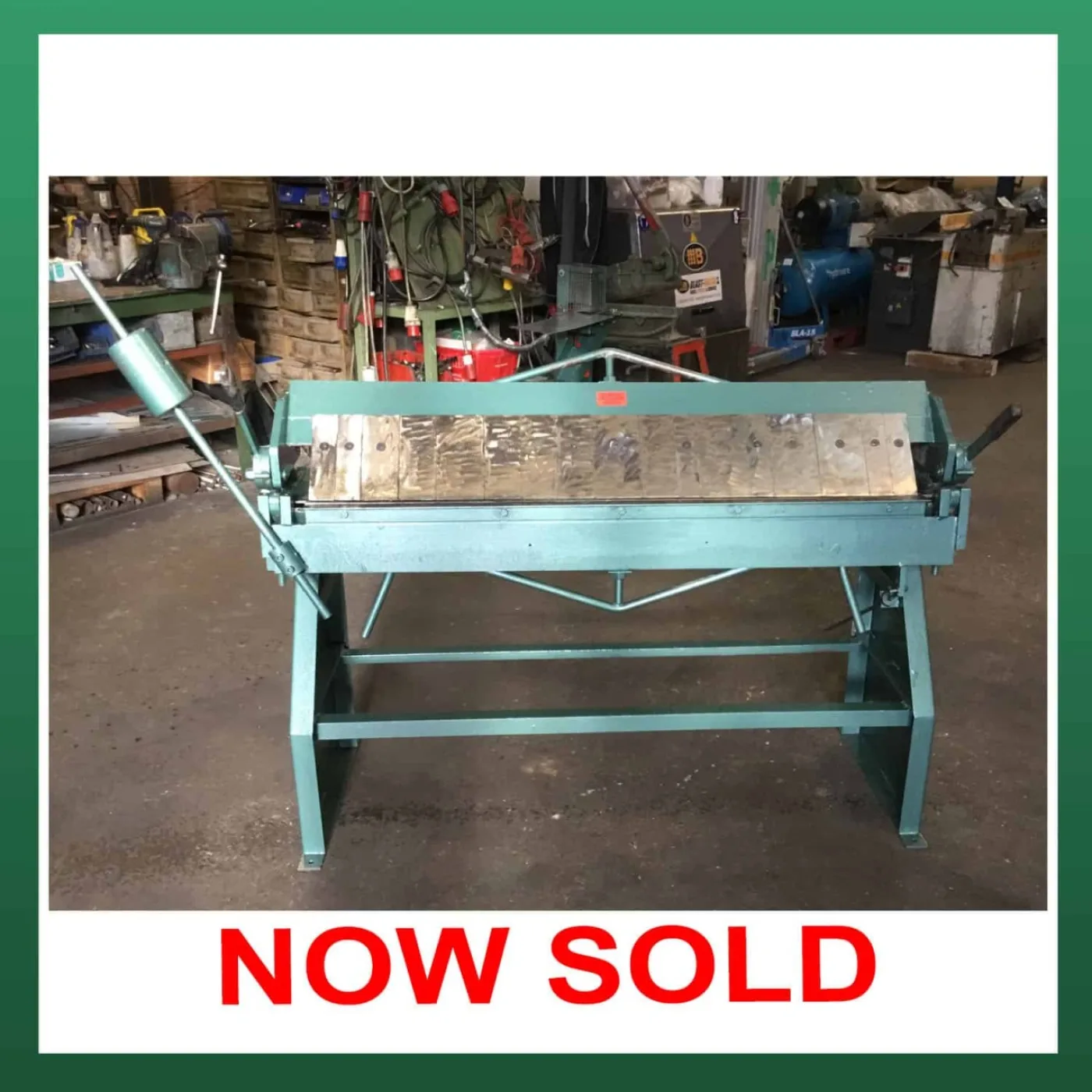 MORGAN RUSHWORTH Box and Pan Folder 50" - WNS - W. Neal Services Ltd - 1