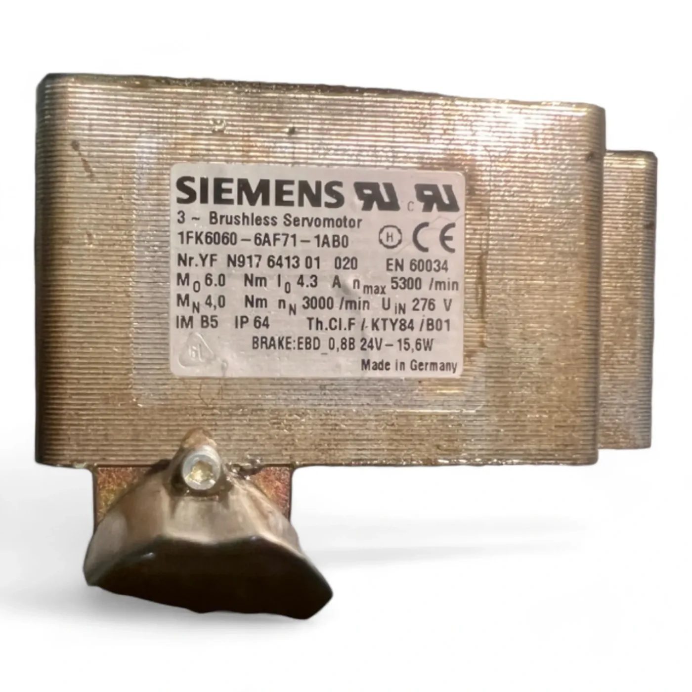 Siemens 3-Brushless Servomotor FK6060-6AF71-1AB0 ‍ - 5