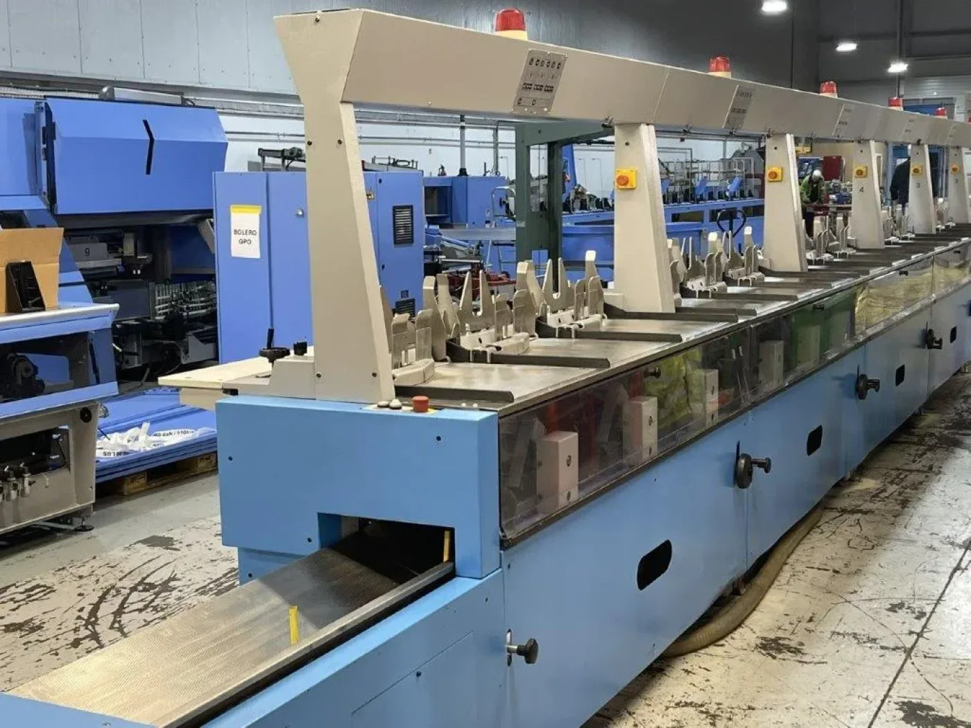 Muller Martini 3691 gathering machine - 5