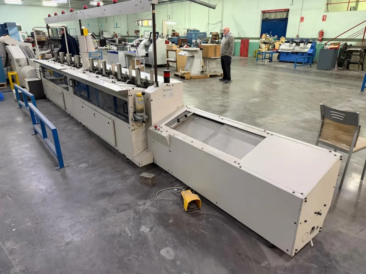 Meccanotecnica Uniplex with Aster 180 sewing machine - 3