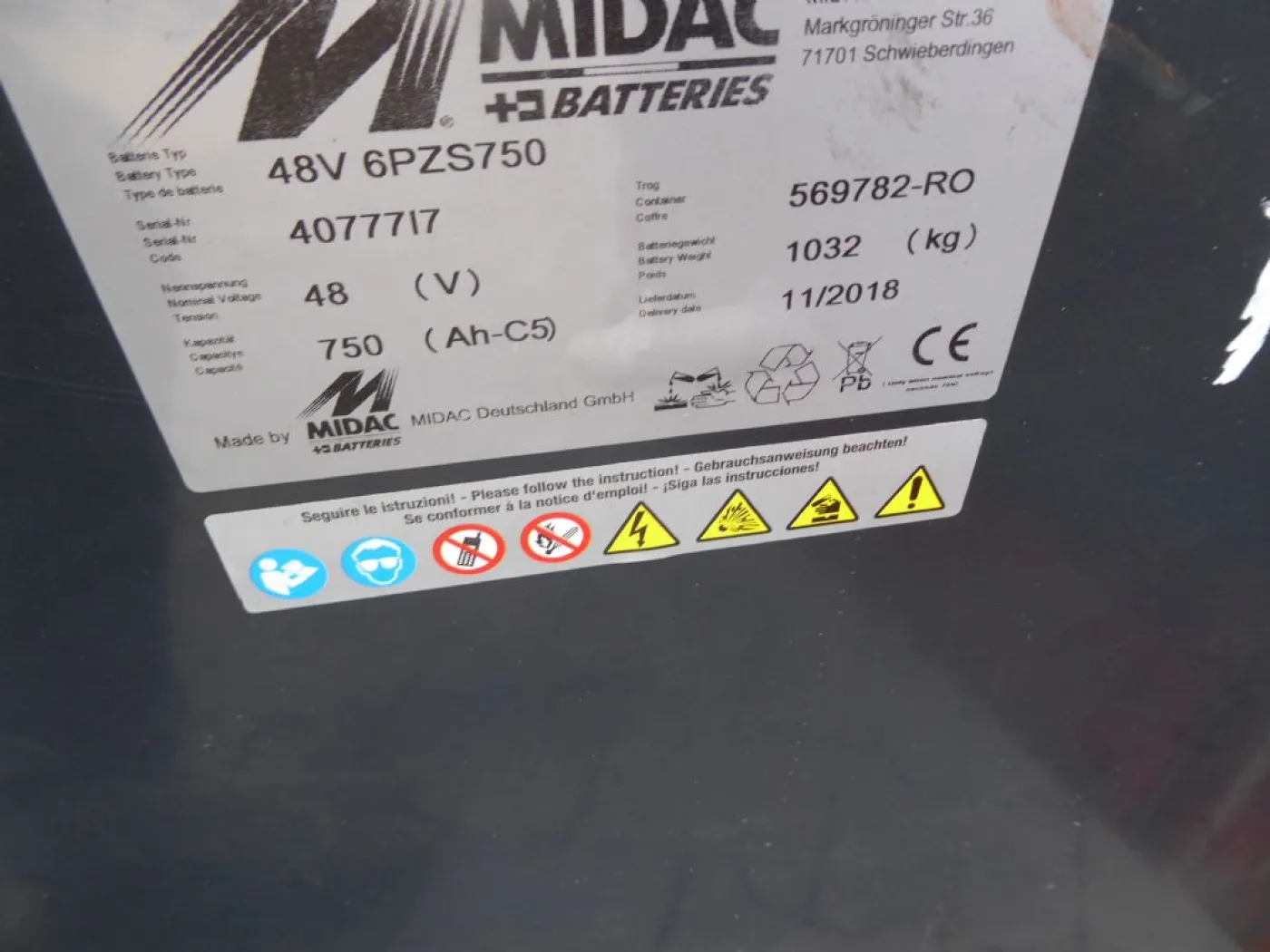 Linde E20PL-02 - 8