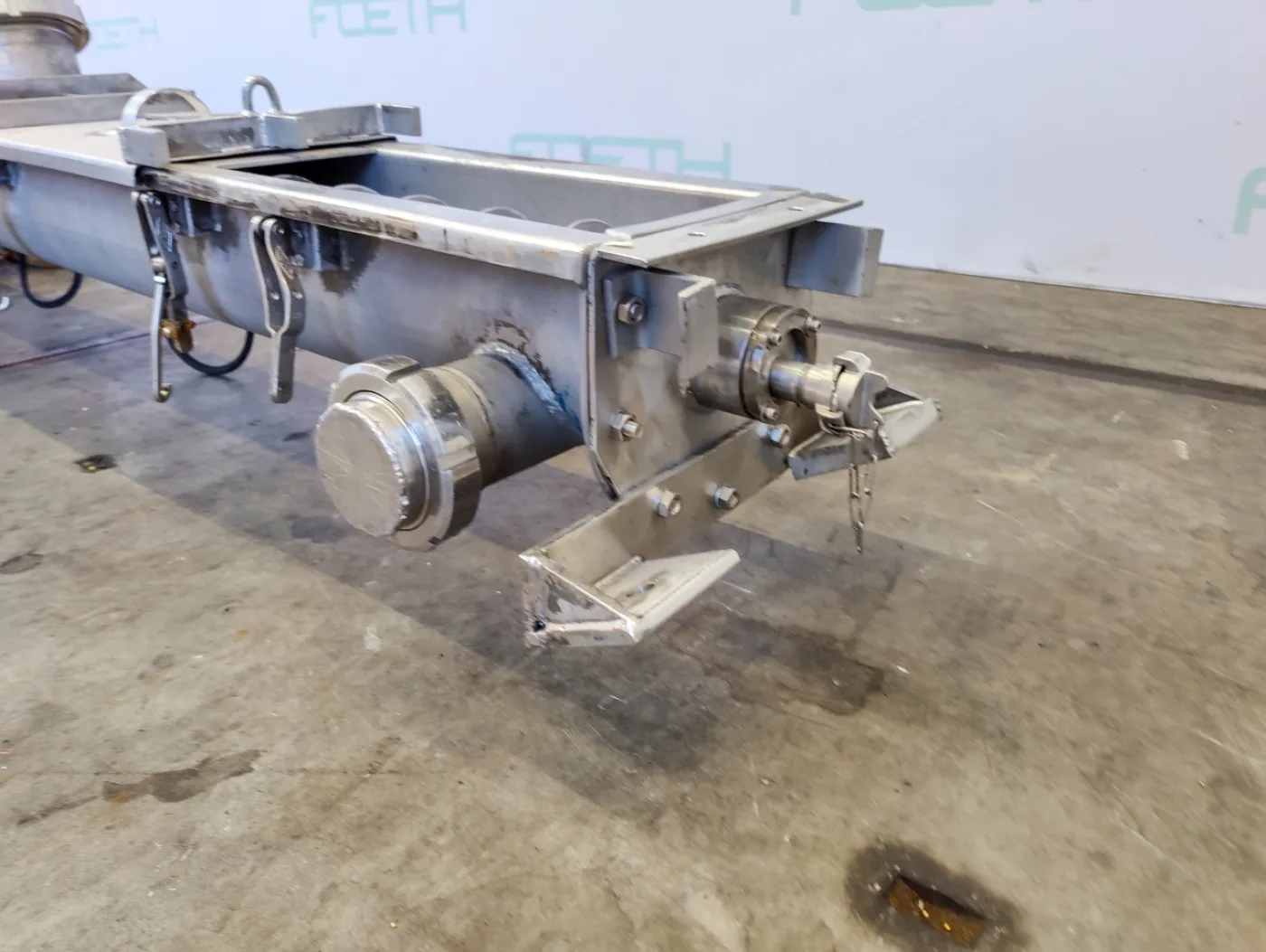 "inclined" - Vertical screw conveyor - 5