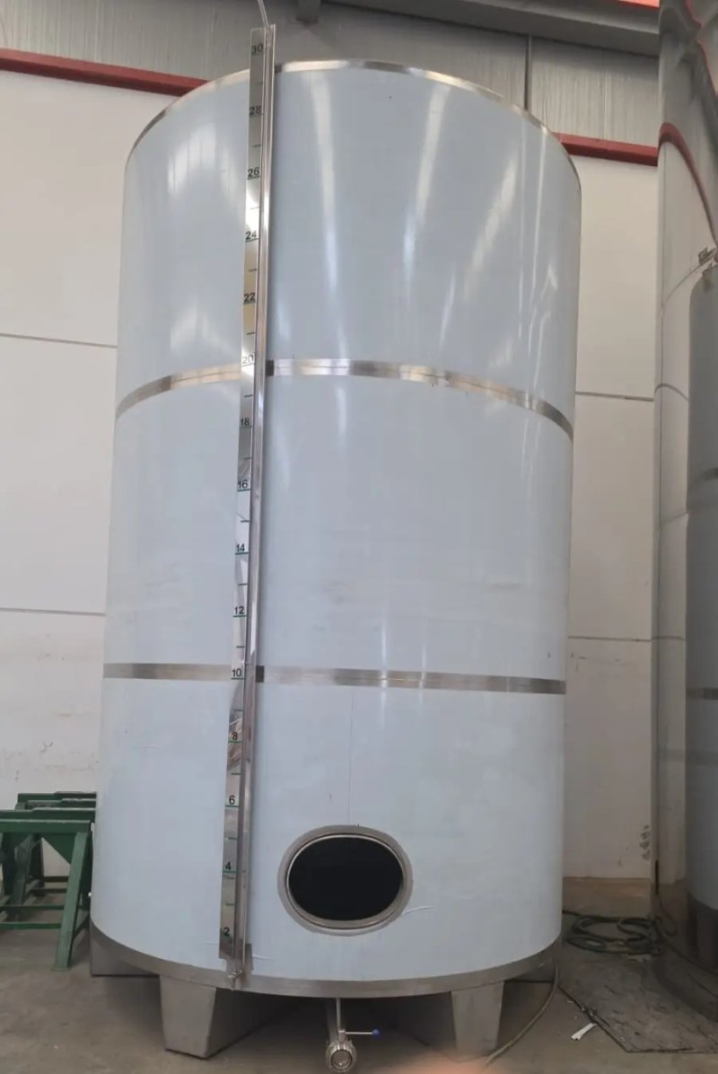 30.000 LITRES STAINLESS STEEL 316 TANK