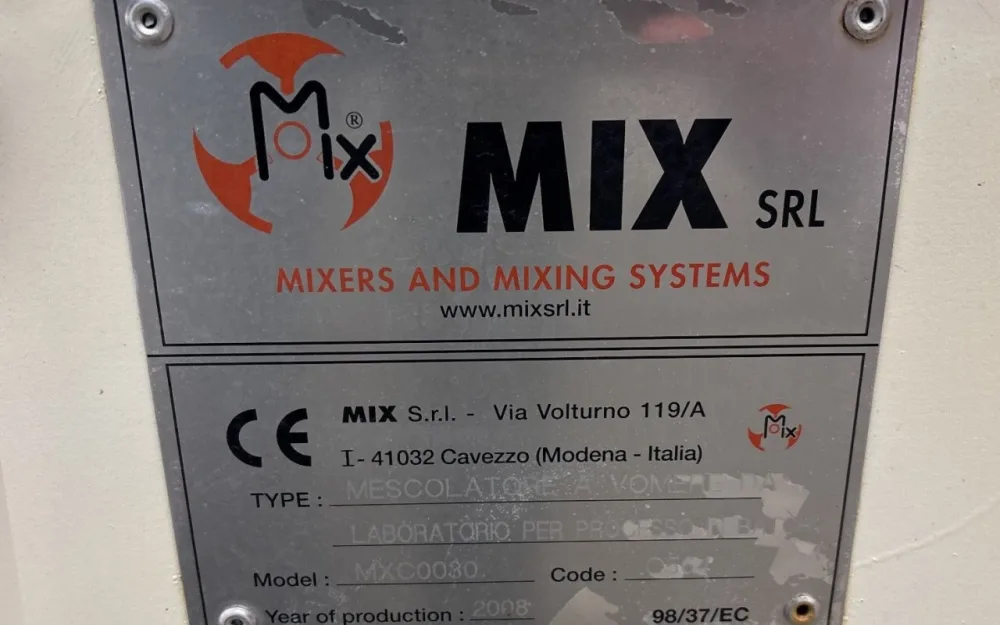 Mix Italy MXC0030 (vacuum) - Powder turbo mixer
