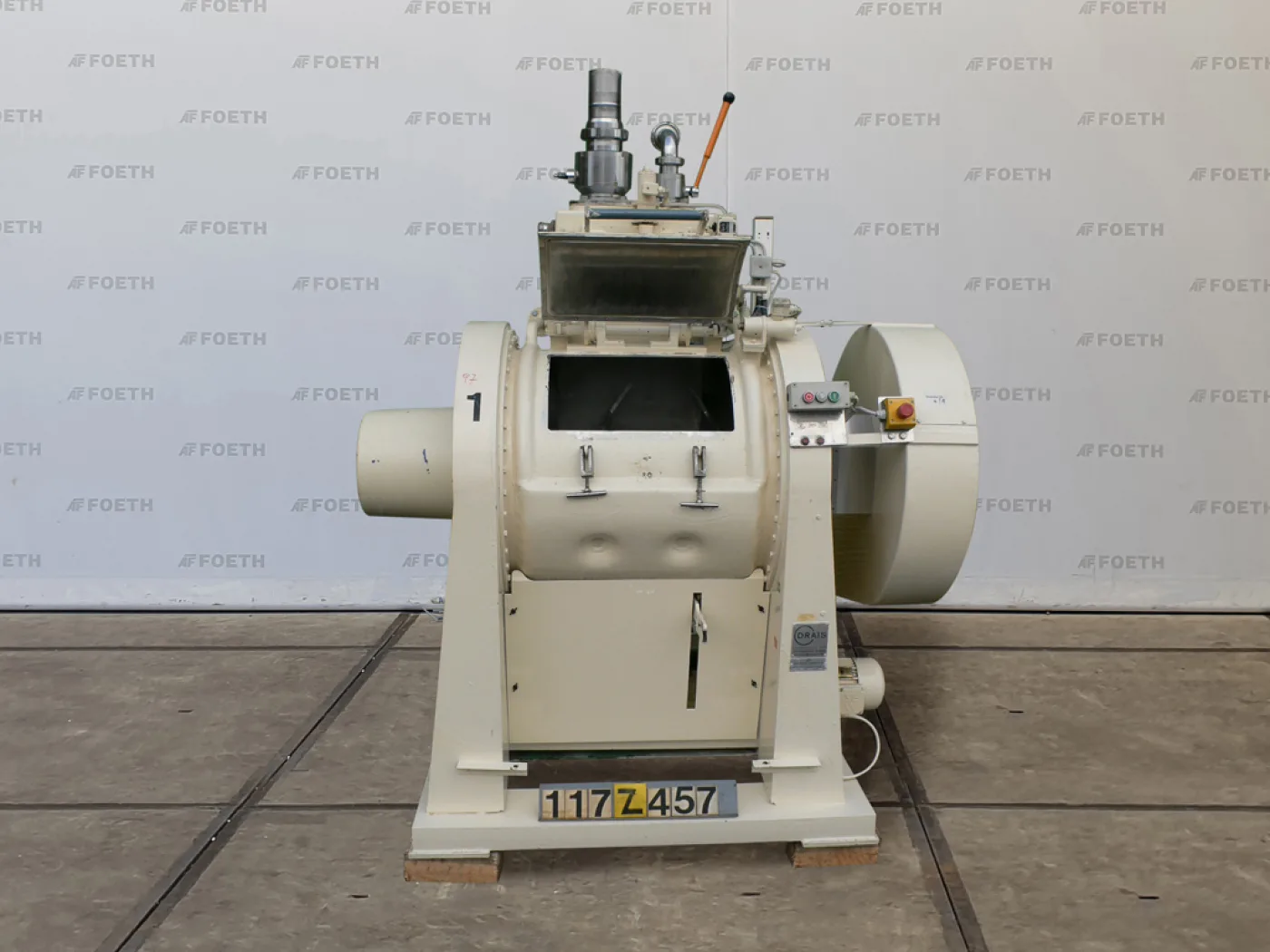 Drais HT-250 - Poudre turbo mixer - 5