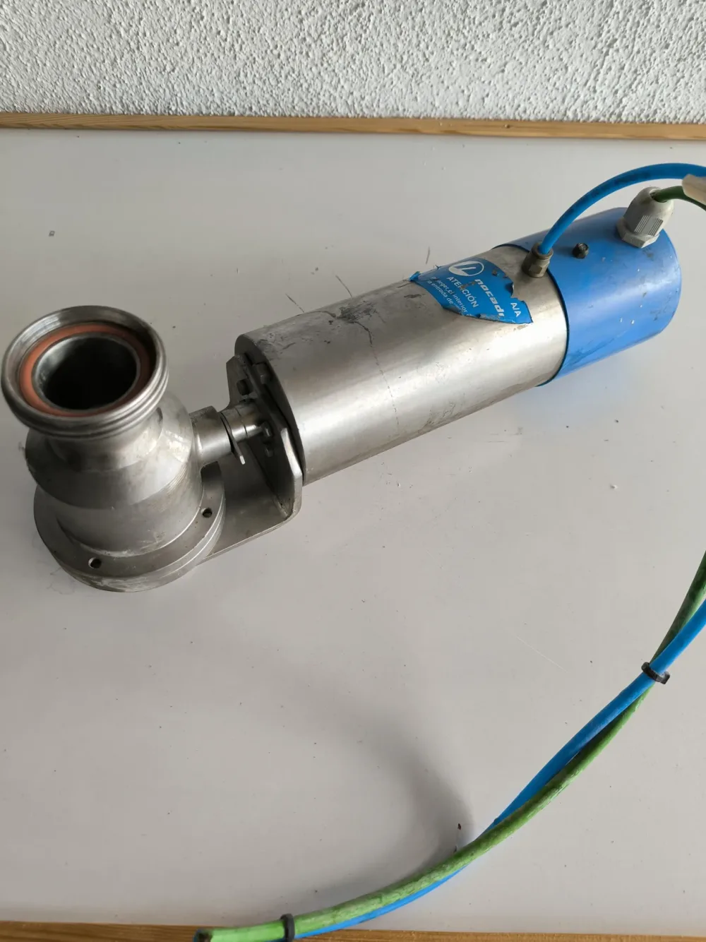 BALL VALVE NOCADO WITH PNEUMATIC ACTUATOR