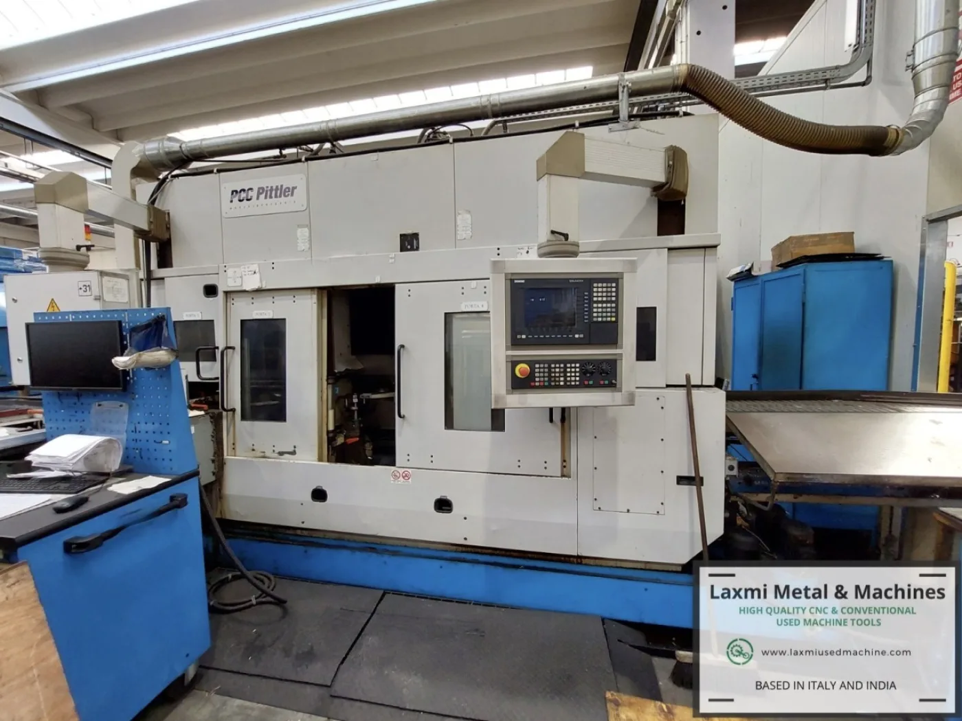 TWIN SPINDLE CNC LATHE, PITTLER - PV SL 1/2-2 - Laxmi Metal & Machines, Rohtak - 2