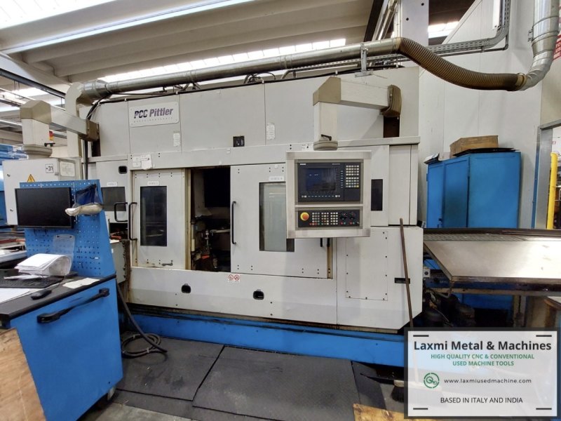 TWIN SPINDLE CNC LATHE, PITTLER - PV SL 1/2-2 - Laxmi Metal & Machines, Rohtak