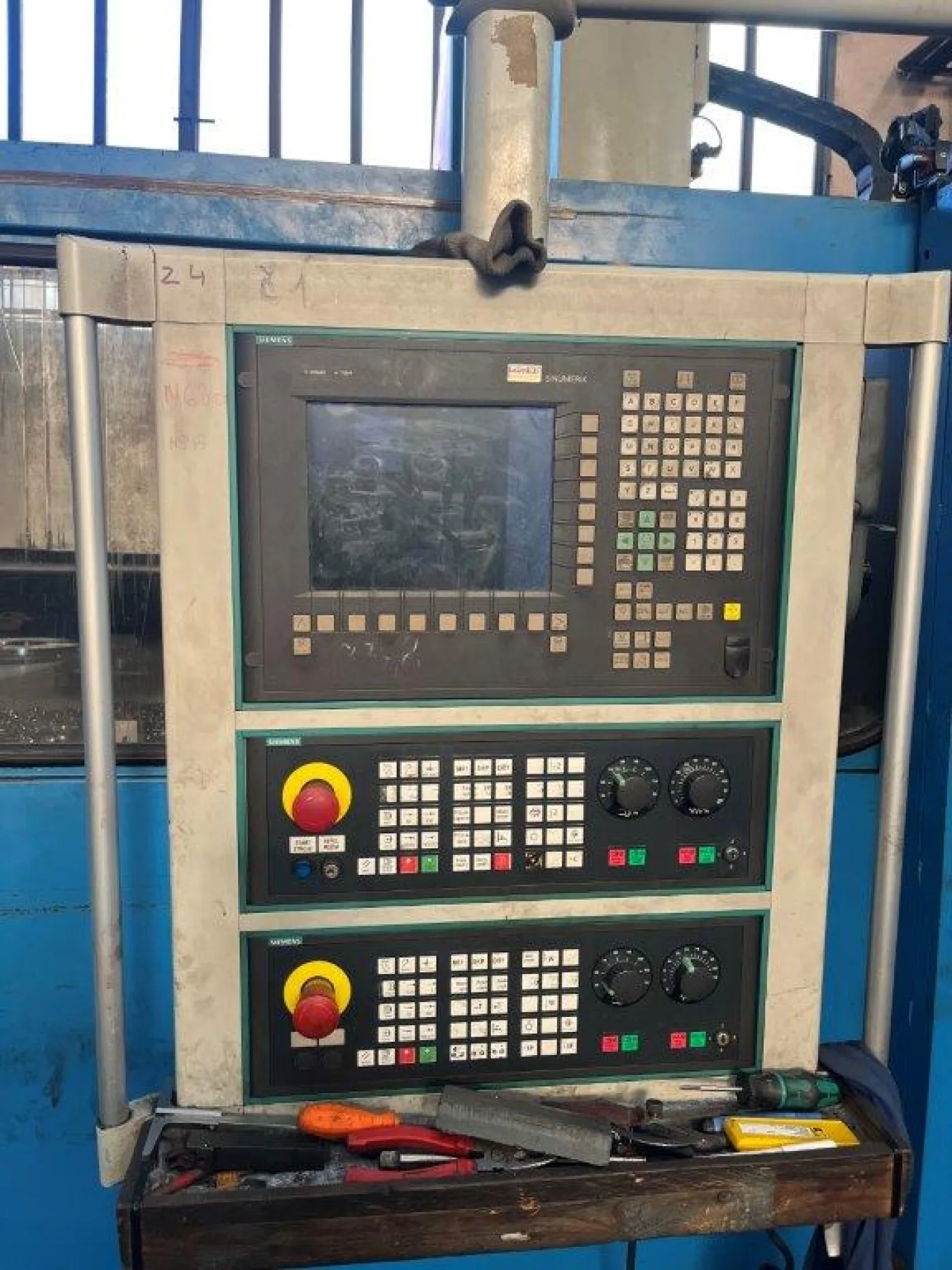 CNC Vertical lathe – Blansko SKP 2500 - 3
