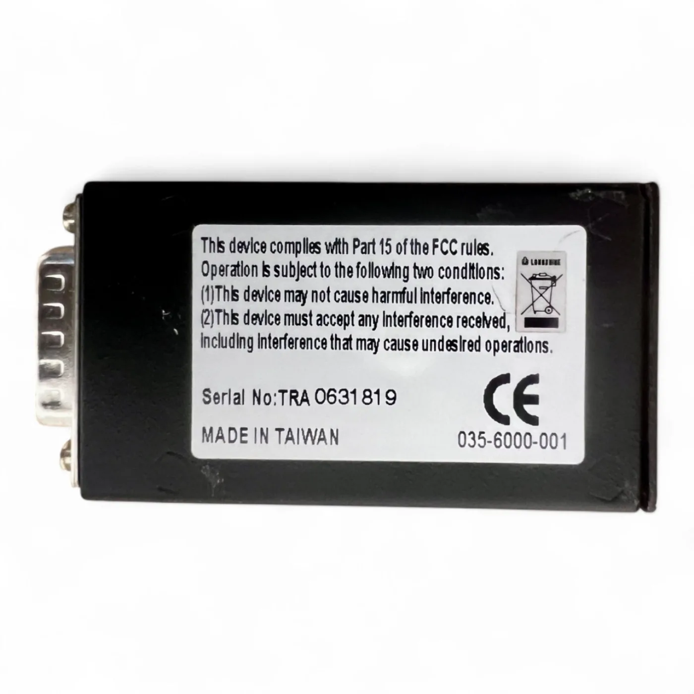 HOMAG Wandler CONVERTER DC/DC 24V/+-15V/65MA+24V/80MA 2-083-01-6604 ADAPTER ETH/TRANCEIV.AUI-10BASE-T TWISTP - 3