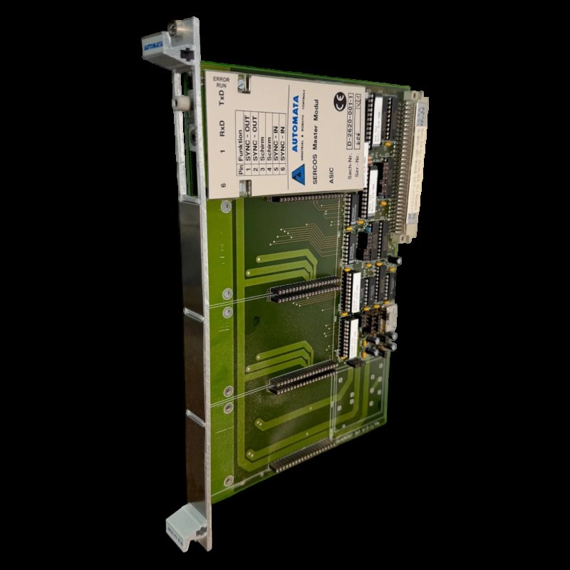 HOMAG AUTOMATA MULTI-E/A VME-GRUNDKARTE Art.-Nr. 4-086-05-0368 mit SERCOS Master Modul ASIC V3.1 für HOMAG BAZ BOF 32 41