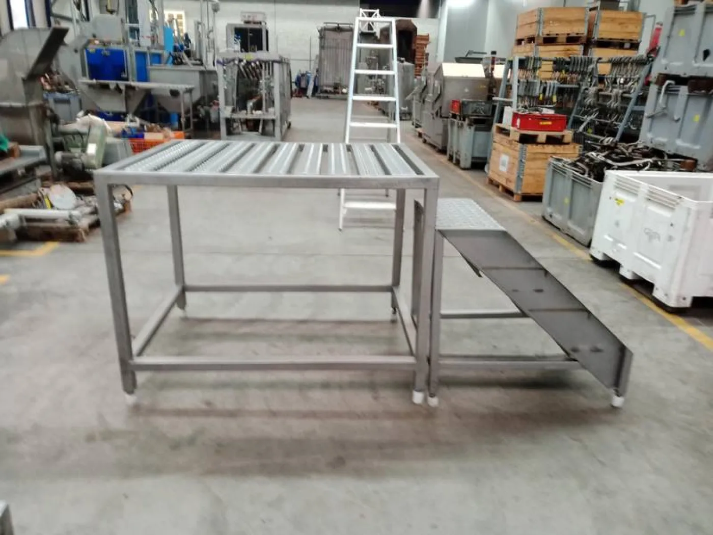 Platform stainless with stairs - 3