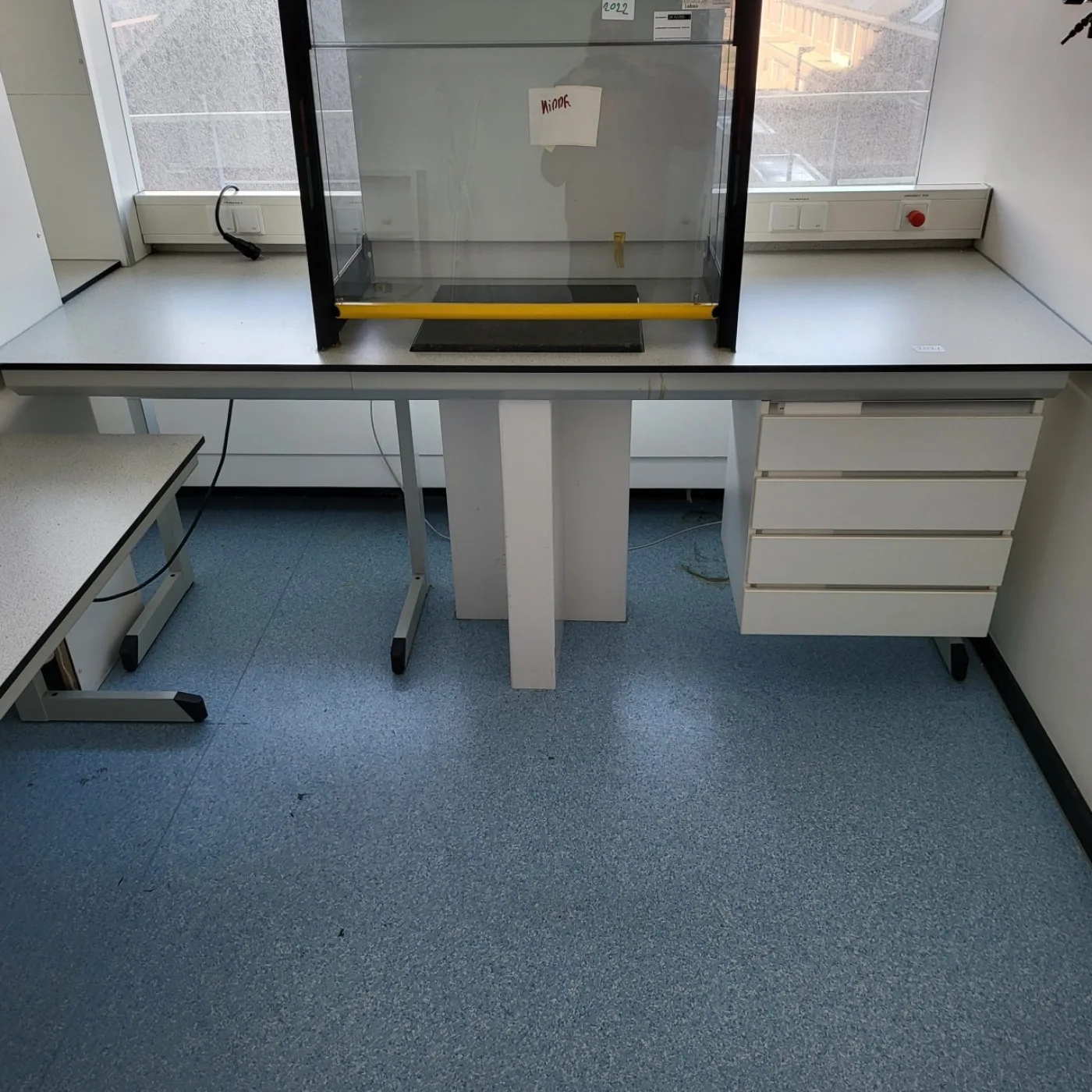 2022 – Used S+B Laboratory wall table (236 cm) - 1