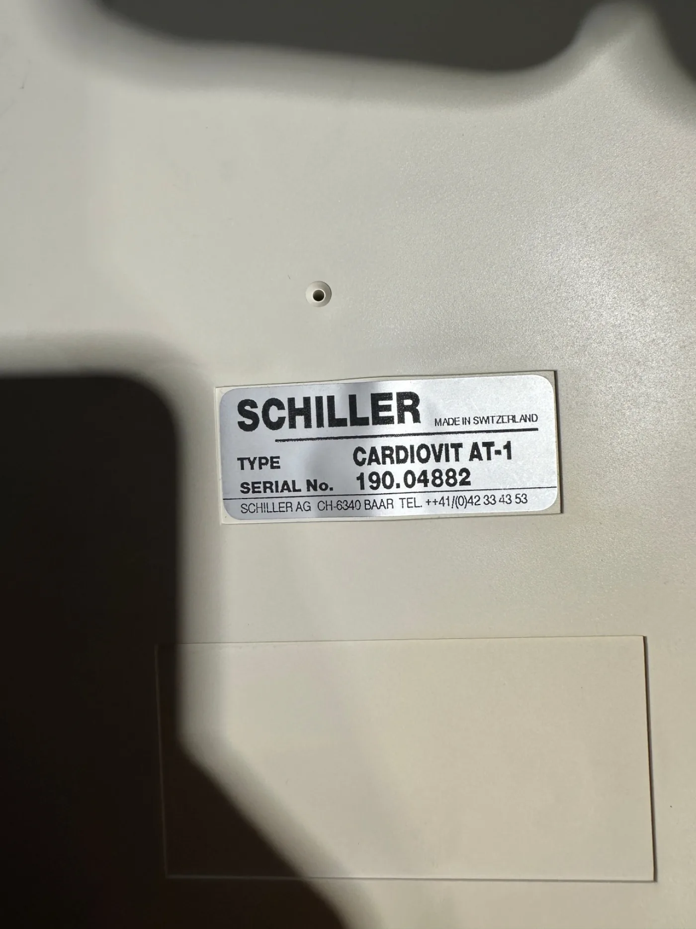 Schiller Cardiovit AT-1 EKG tragbarer Elektrokardiograph mit 10-adrigem EKG Kabel - 5