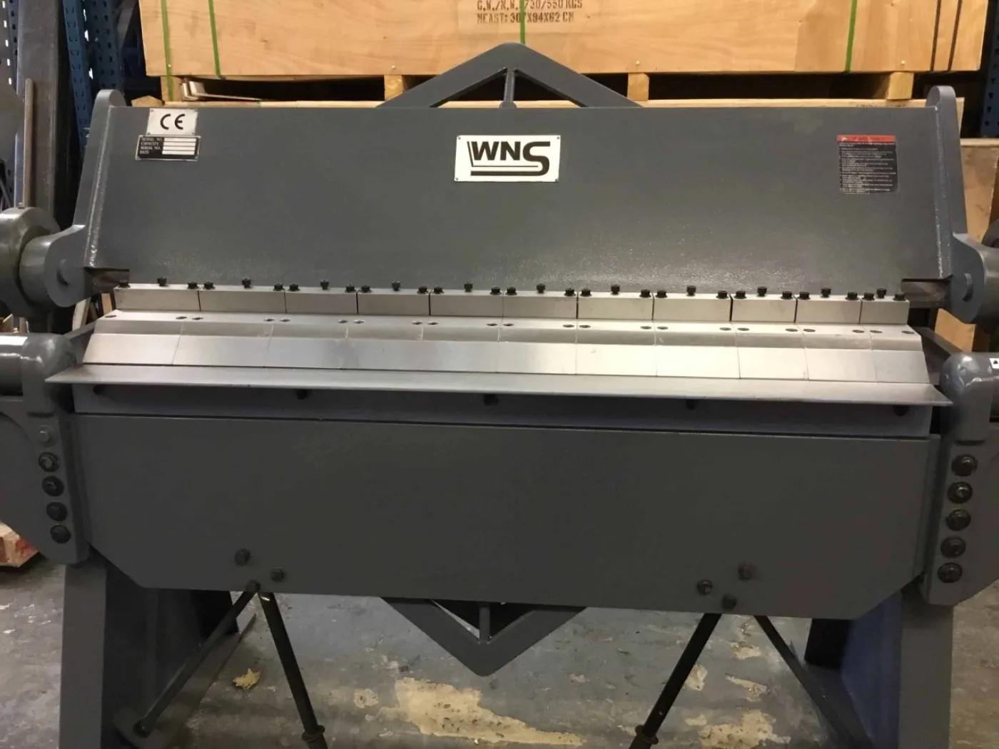 WNS Heavy Duty Box & Pan Folder 1346mm x 2.5mm - WNS - W. Neal Services Ltd - 3