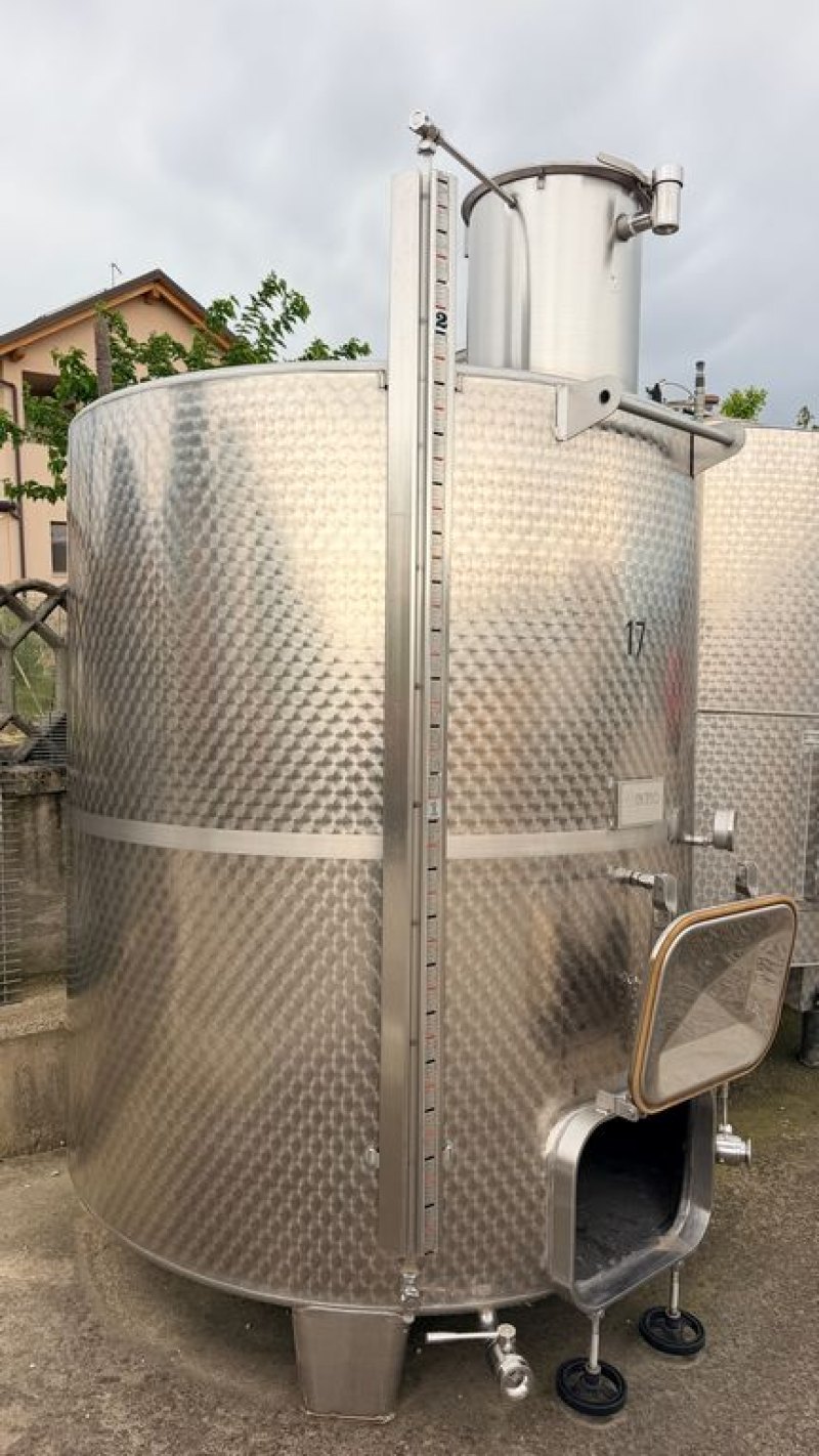 STAINLESS STEEL TANK BRAND DI ZIO, MODEL WINEMAKING/STORAGE, LITER CAPACITY 5.000 (HL 50) ABOUT, SECOND-HAND EQUIPMENT