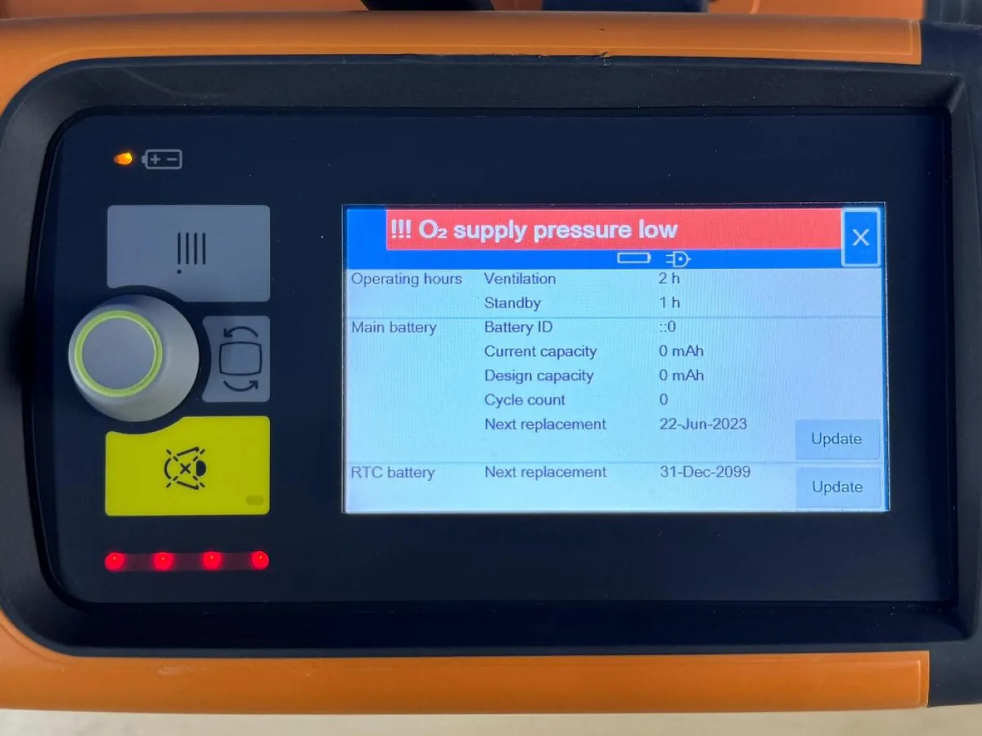 Drager Oxylog VE300 Plus REF: 5790200 Hours: 2 YOM: 2019 - 7