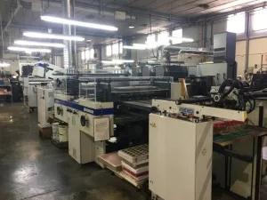Steinemann Colibri 72 – UV Surface Coating Machine